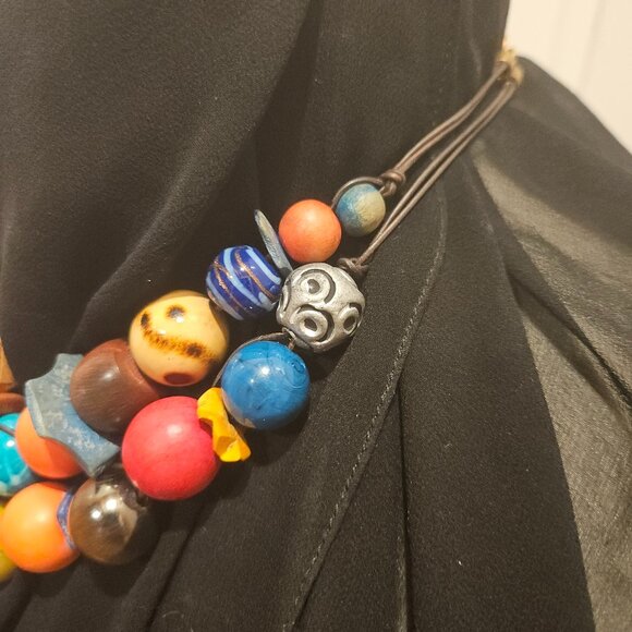 NECKLACE BY CHICO'S, CHUNKY BOHO - Picture 3 of 12